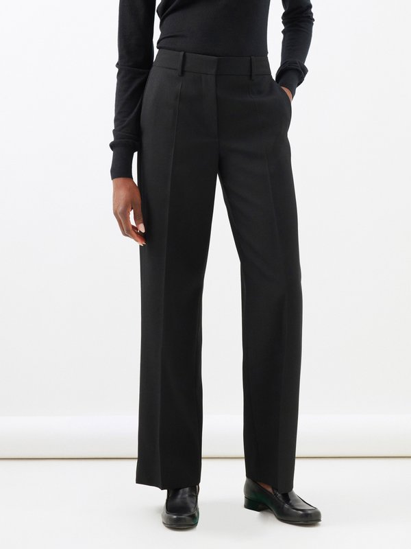 The Row Bremy wool tailored trousers