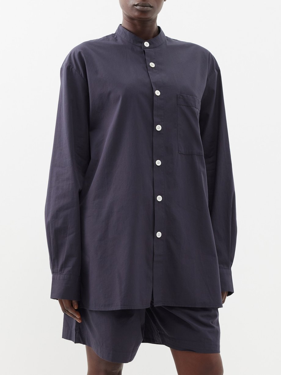 Birkenstock x Tekla (Tekla) Oversized organic-cotton pyjama shirt