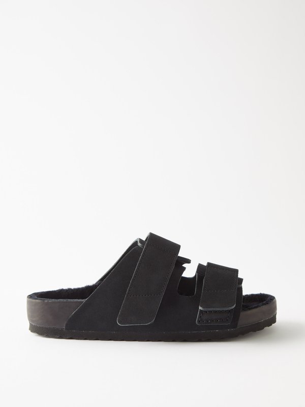 Birkenstock x Tekla (Tekla) Uji shearling-lined suede sandals