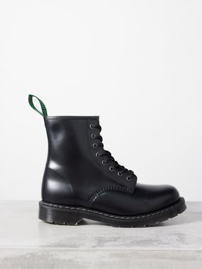 Solovair Derby leather lace-up boots