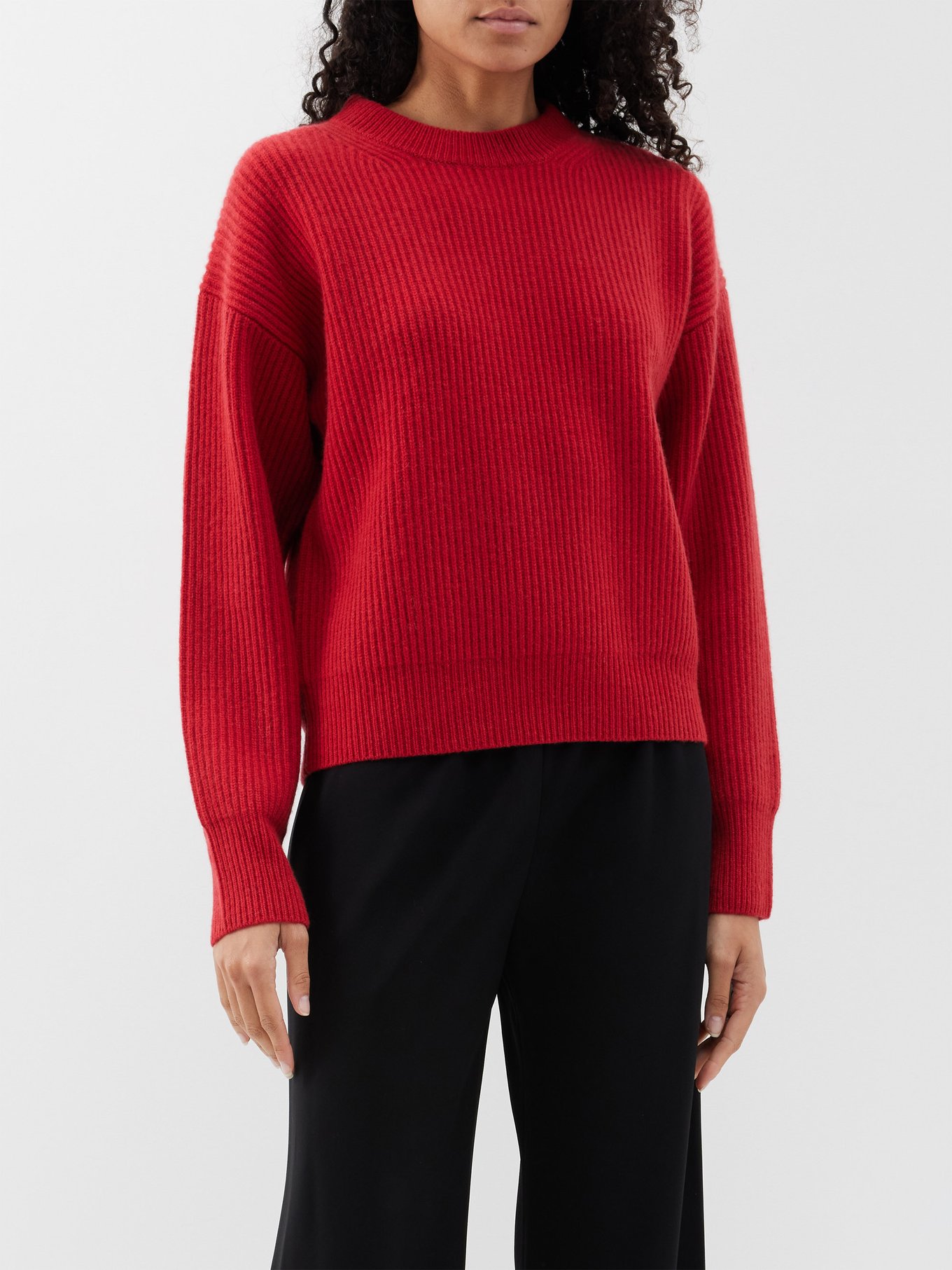 Cornwall ribbed-knit cashmere sweater | Arch4