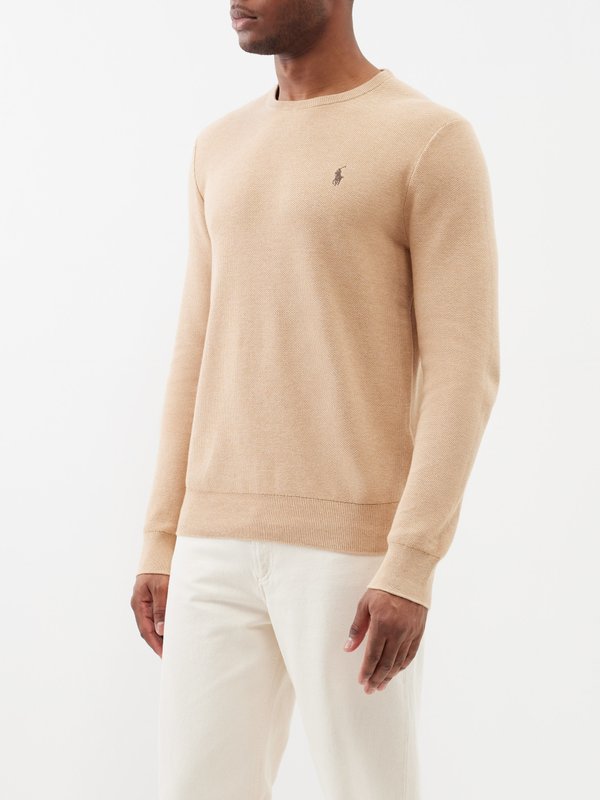 Polo Ralph Lauren Crew-neck knitted cotton sweater