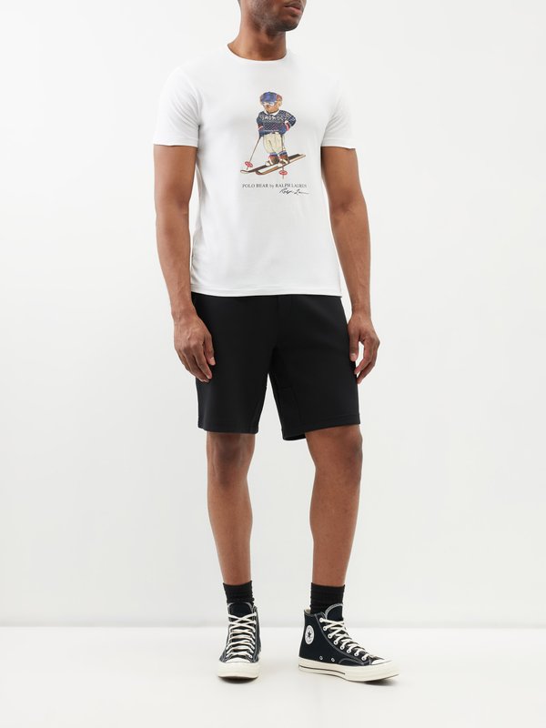 Polo Ralph Lauren Drawstring waist cotton-blend shorts
