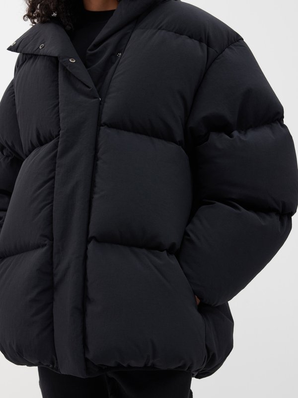 Raey Hooded mega puffer quilted coat