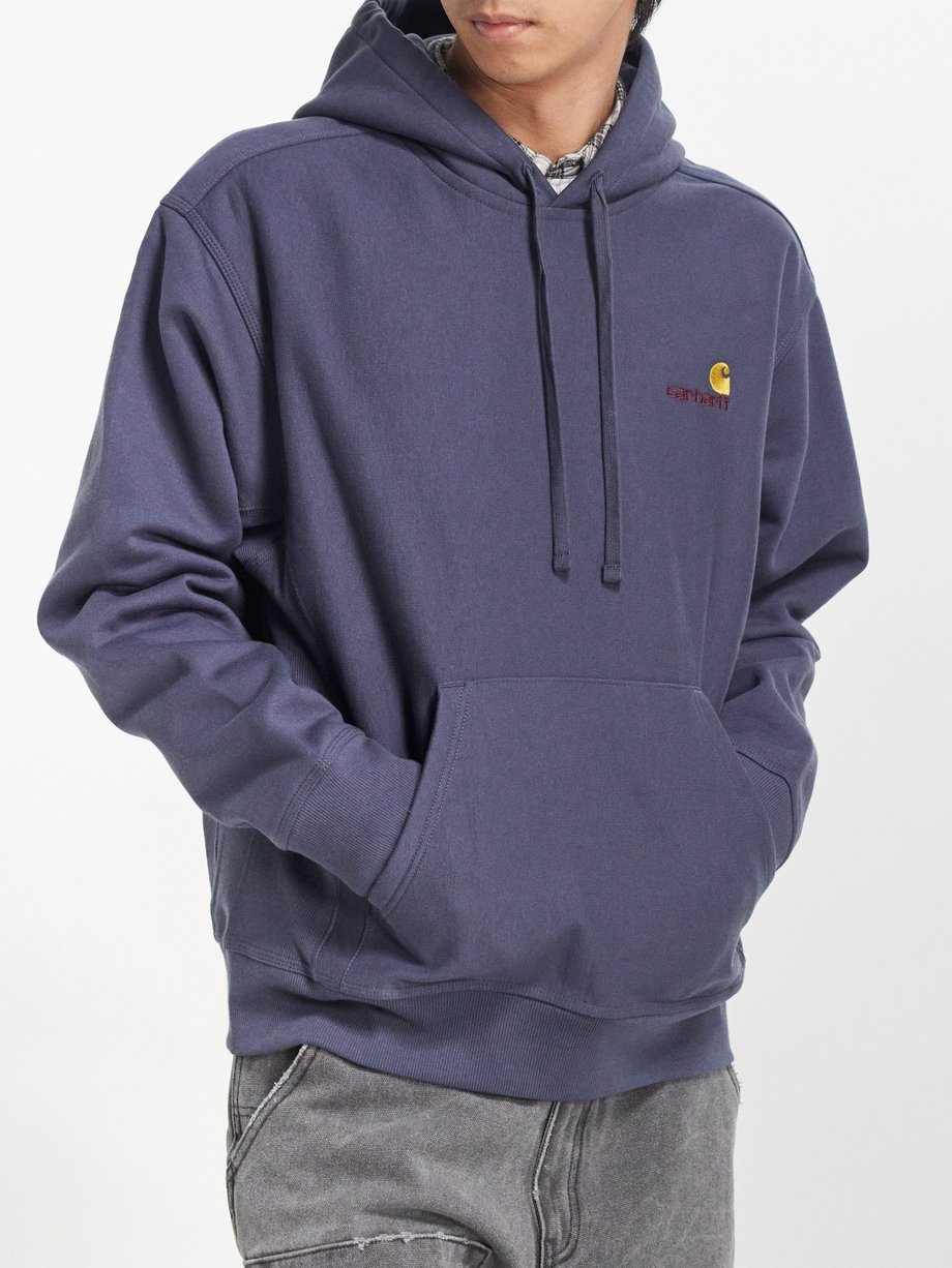 Carhartt WIP American Script cotton-blend hoodie