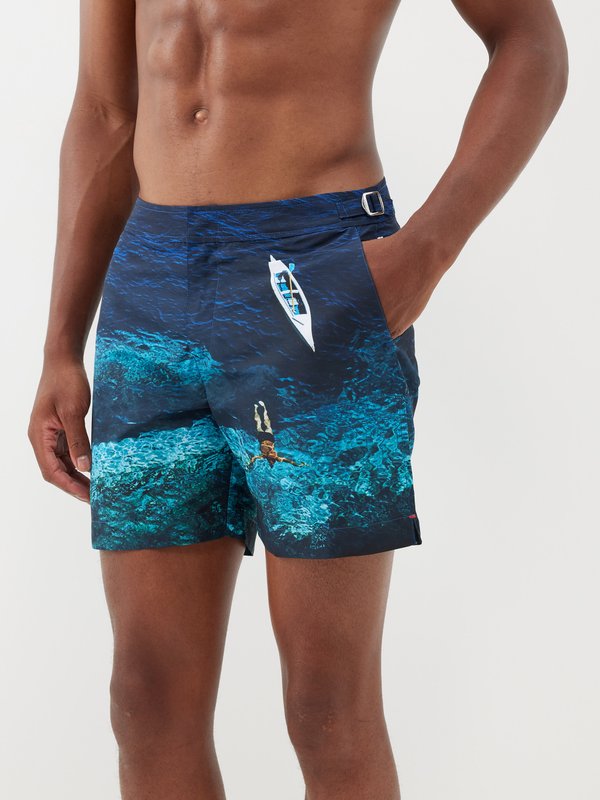 Orlebar Brown Bulldog Deep Sea-print swim shorts