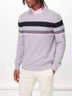 Ralph Lauren Polo Polo Ralph Lauren Striped cotton-blend sweatshirt