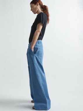 Raey Wide-leg organic-cotton cargo jeans
