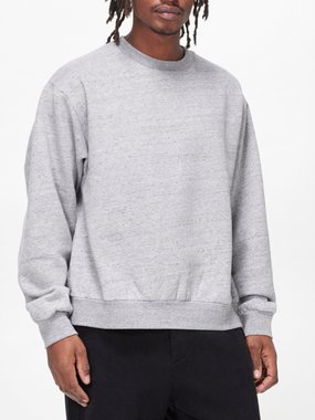 Acne Studios Franziska cotton-blend jersey sweatshirt