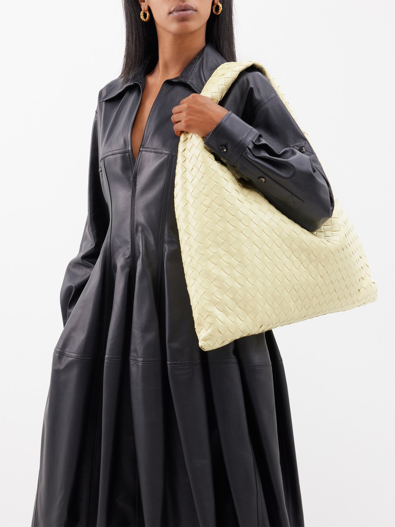 Bottega Veneta Large Intrecciato Shoulder Bag