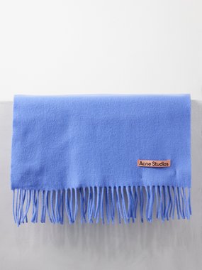 Acne Studios Canada fringed wool scarf