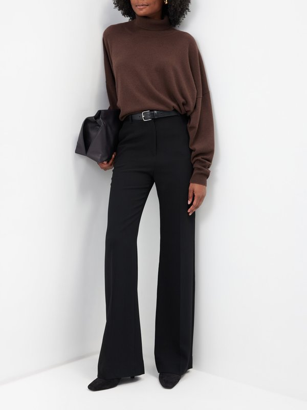 Toteme Oversized cashmere roll-neck sweater