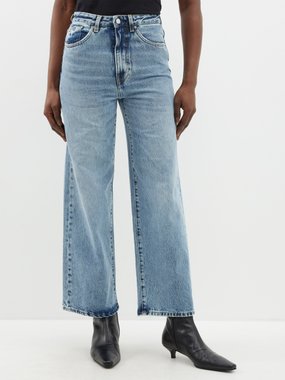 Toteme Cropped straight-leg jeans