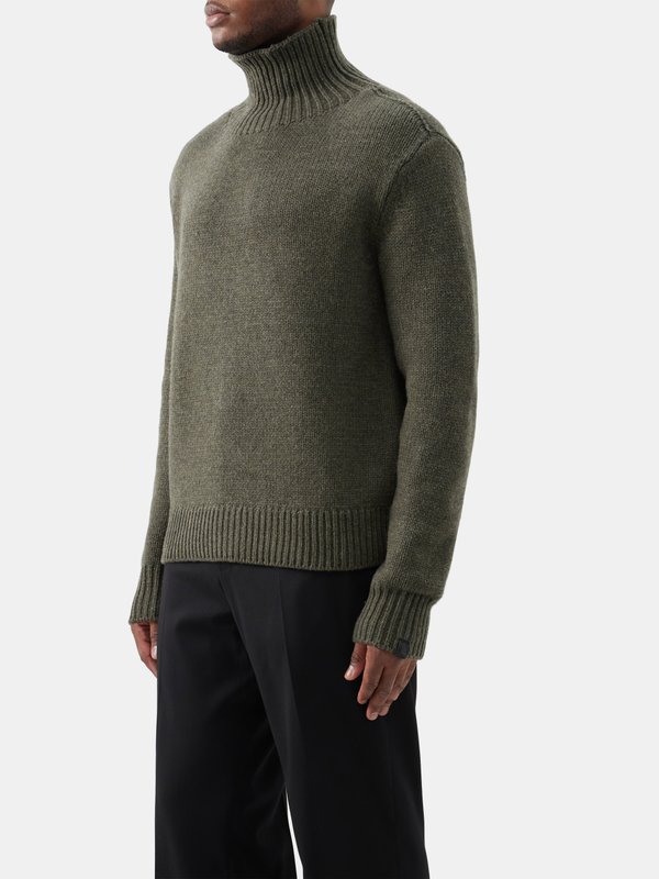 Rag & Bone Baron roll-neck wool sweater