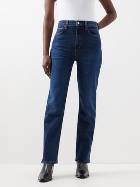 AGOLDE Agolde High-rise organic-cotton blend stovepipe jeans