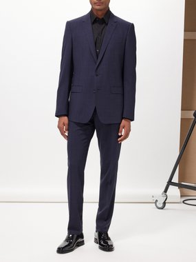 Dolce & Gabbana Prince of Wales-check wool suit