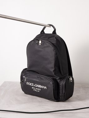 Dolce & Gabbana Logo-embossed nylon backpack