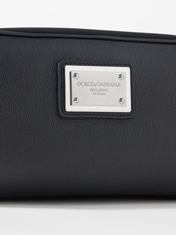 Dolce & Gabbana Logo-plaque wash bag