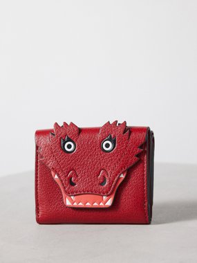 Anya Hindmarch Lunar New Year Dragon leather wallet