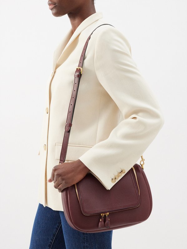 Anya Hindmarch Vere grained-leather shoulder bag