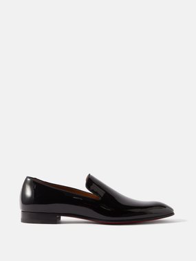 Christian Louboutin Dandelion patent leather loafers
