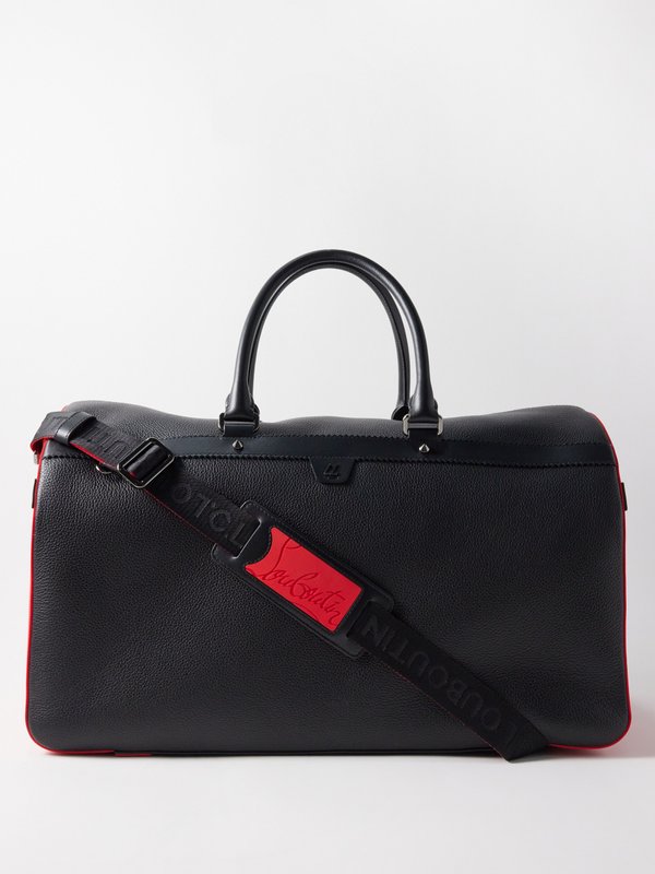 Christian Louboutin Ruisbuddy grained-leather holdall