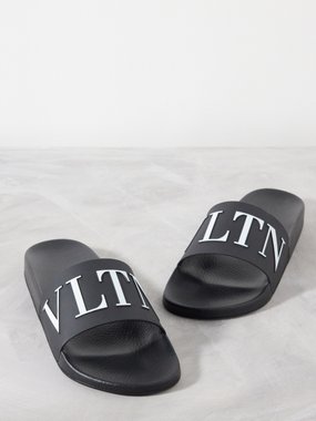 Valentino Garavani VLTN rubber slides