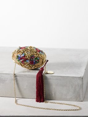 Judith Leiber Anniversary 1970s crystal-embellished clutch bag