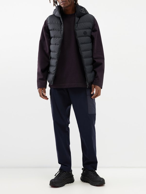 Moncler Nubiera quilted-down hooded gilet
