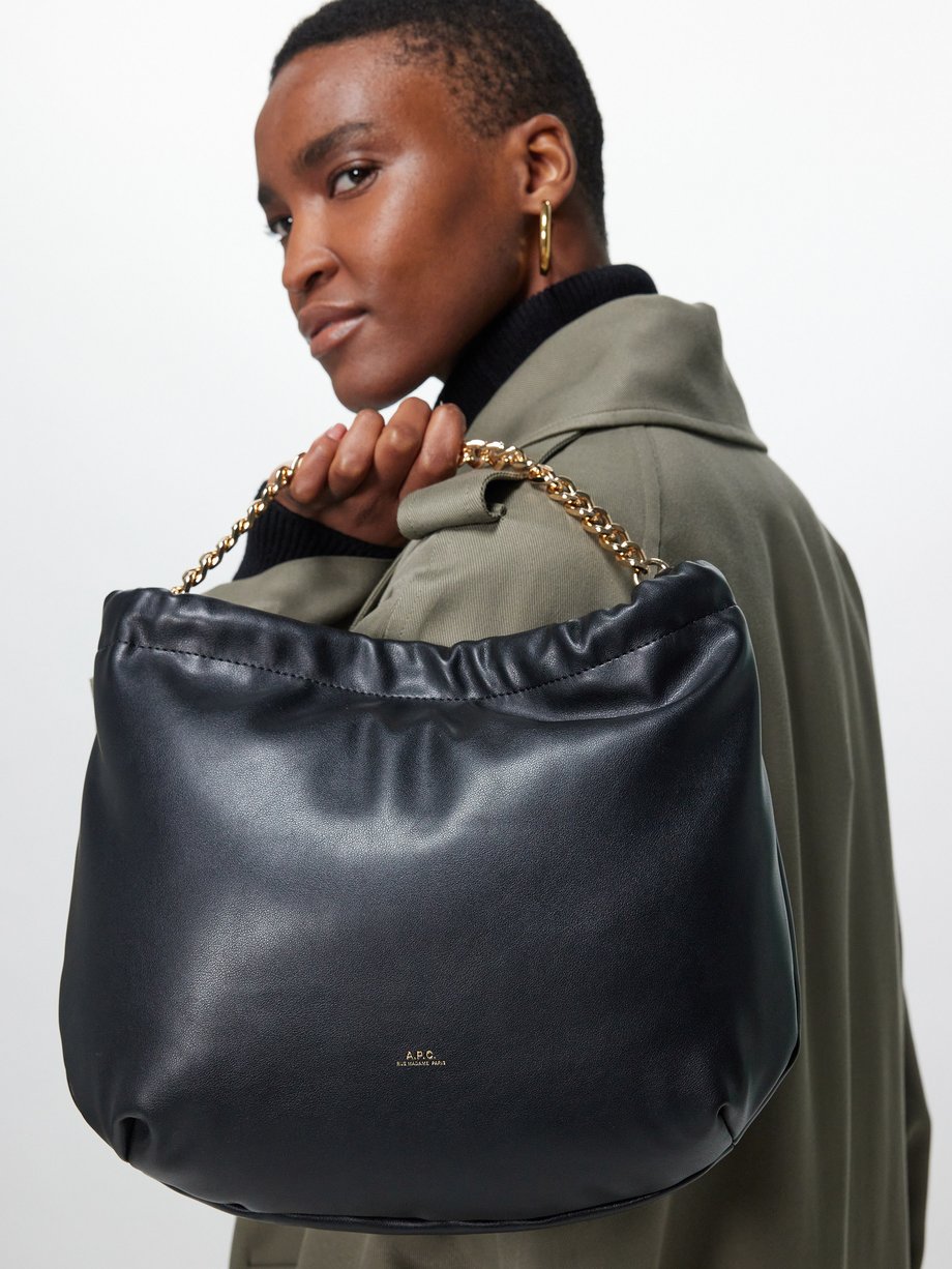 A.P.C. Ninon faux-leather shoulder bag