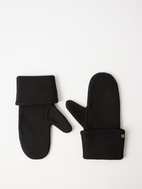 Toteme Folded-cuff wool-blend mittens