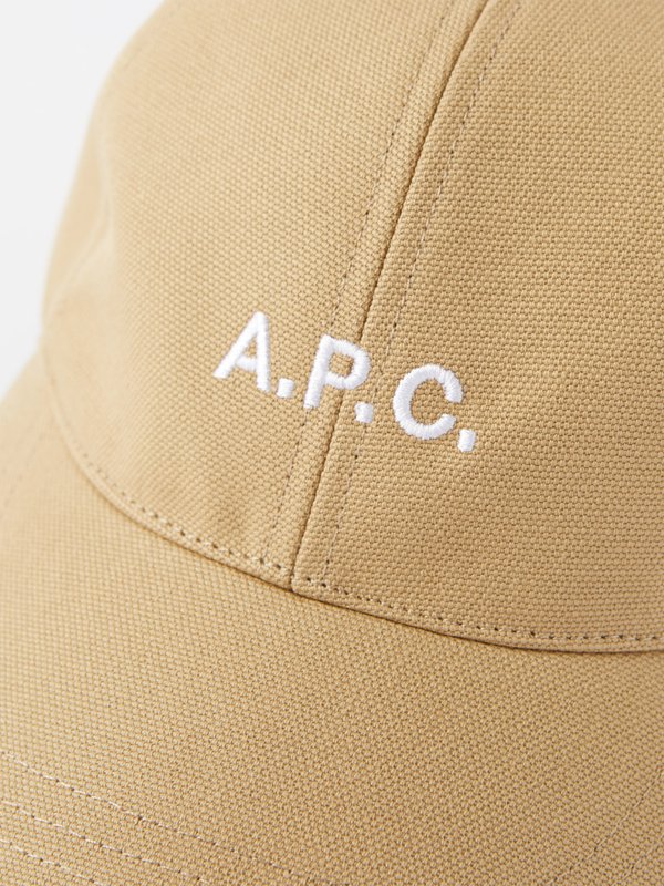 A.P.C. Charlie cotton-canvas baseball cap