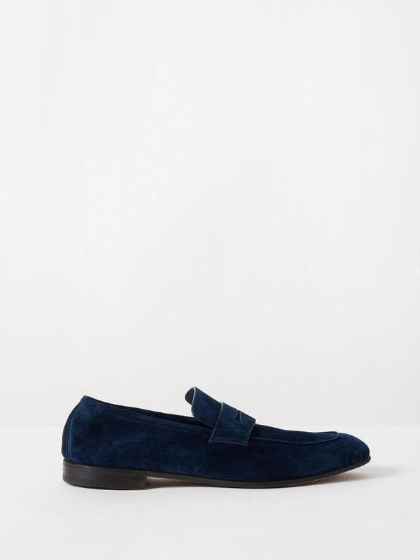 ZEGNA L'Asola suede loafers