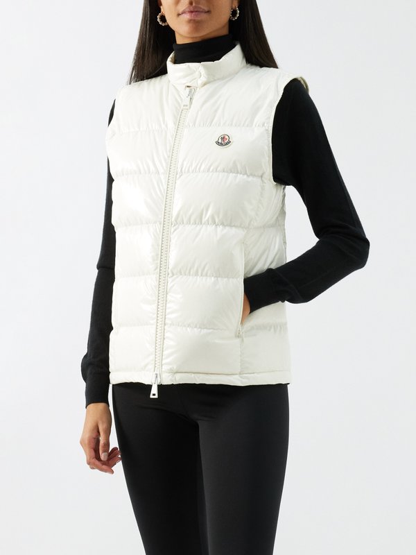 Moncler Alcibia stand-collar padded gilet