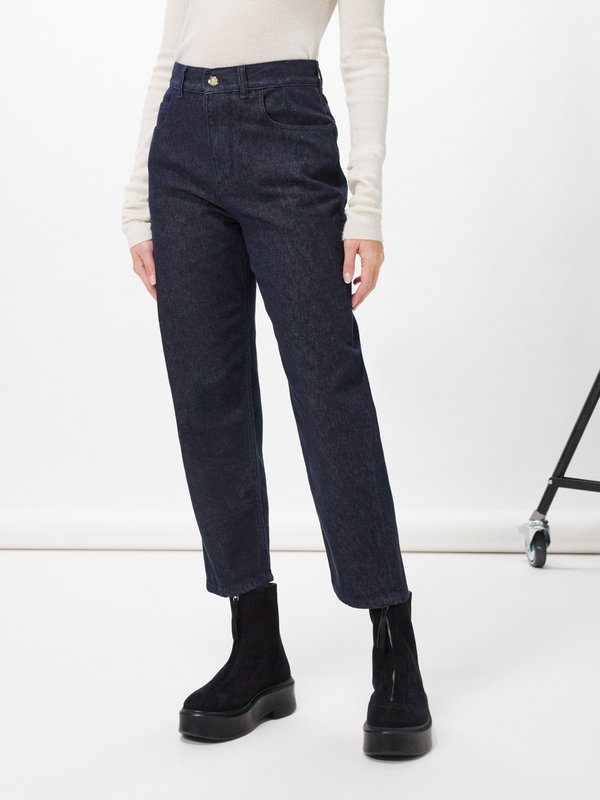 Moncler Rinsed cropped jeans