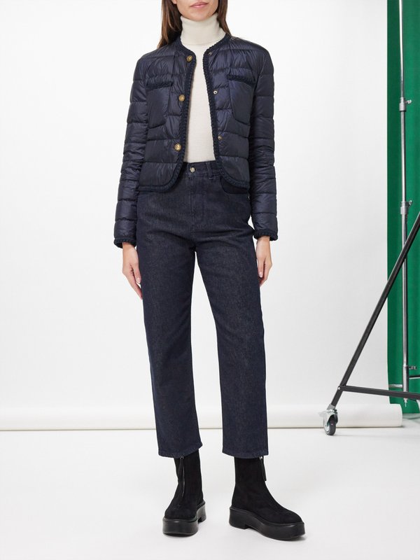 Moncler Rinsed cropped jeans