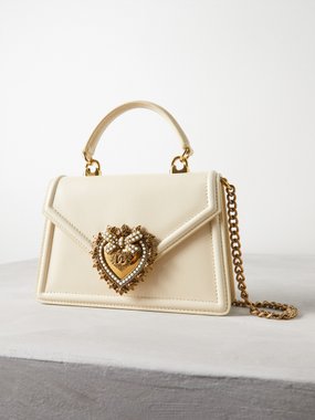 Dolce & Gabbana Devotion leather handbag