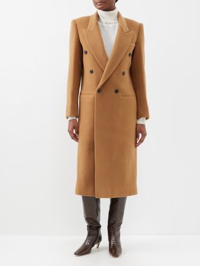 FRAME Double-breasted wool coat