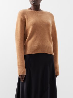 FRAME Round-neck cashmere sweater