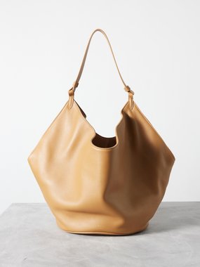 Khaite Lotus medium leather handbag