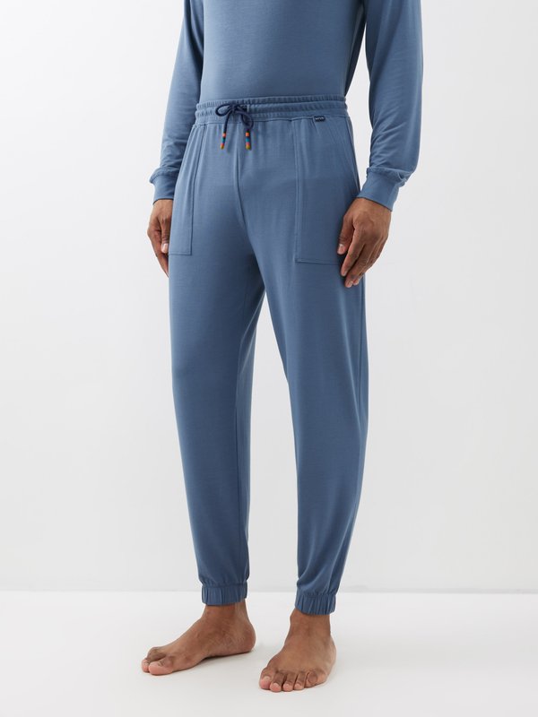 Paul Smith Artist Stripe-tip modal-blend pyjama trousers
