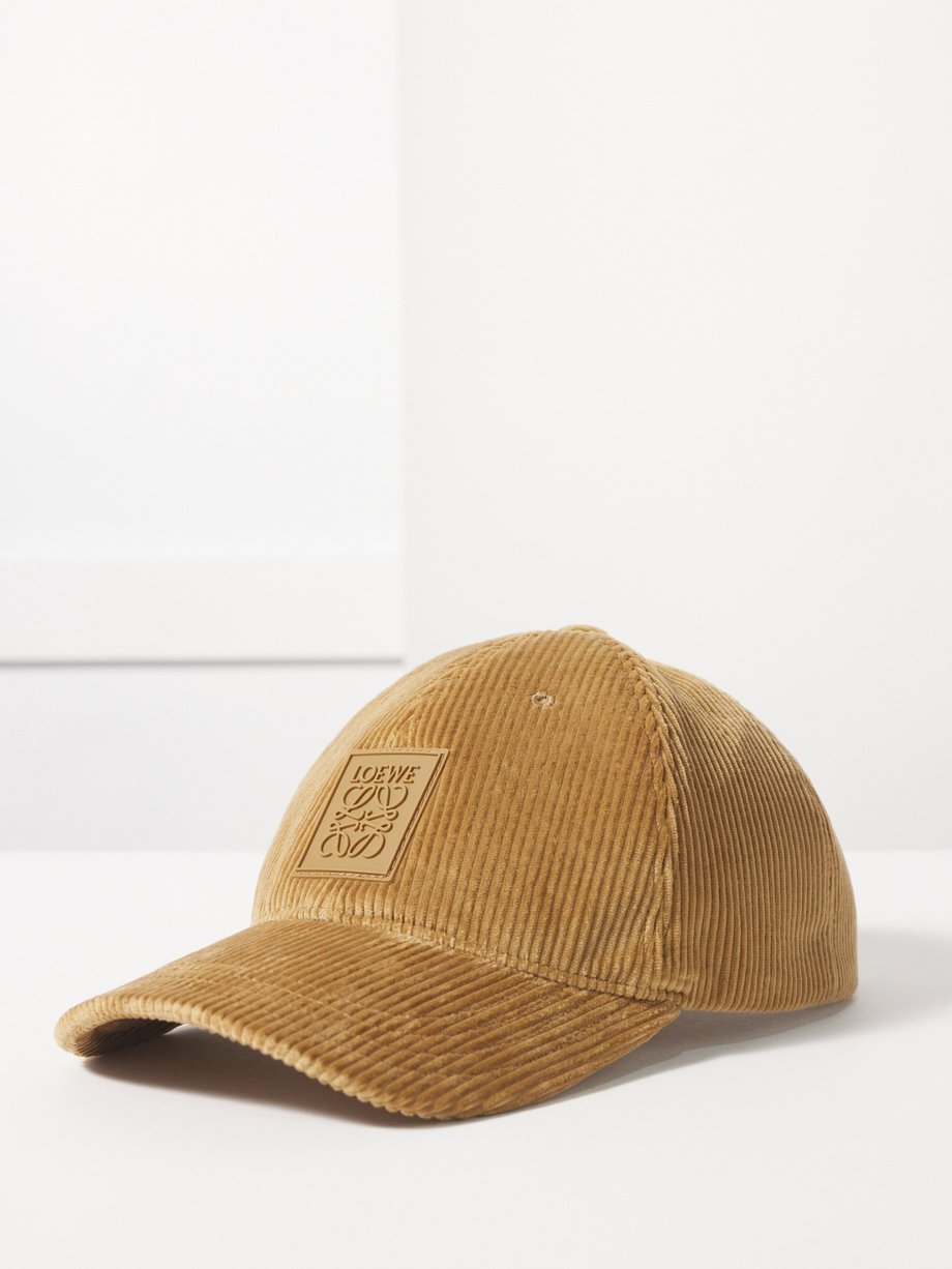 LOEWE Anagram-patch cotton-corduroy baseball cap