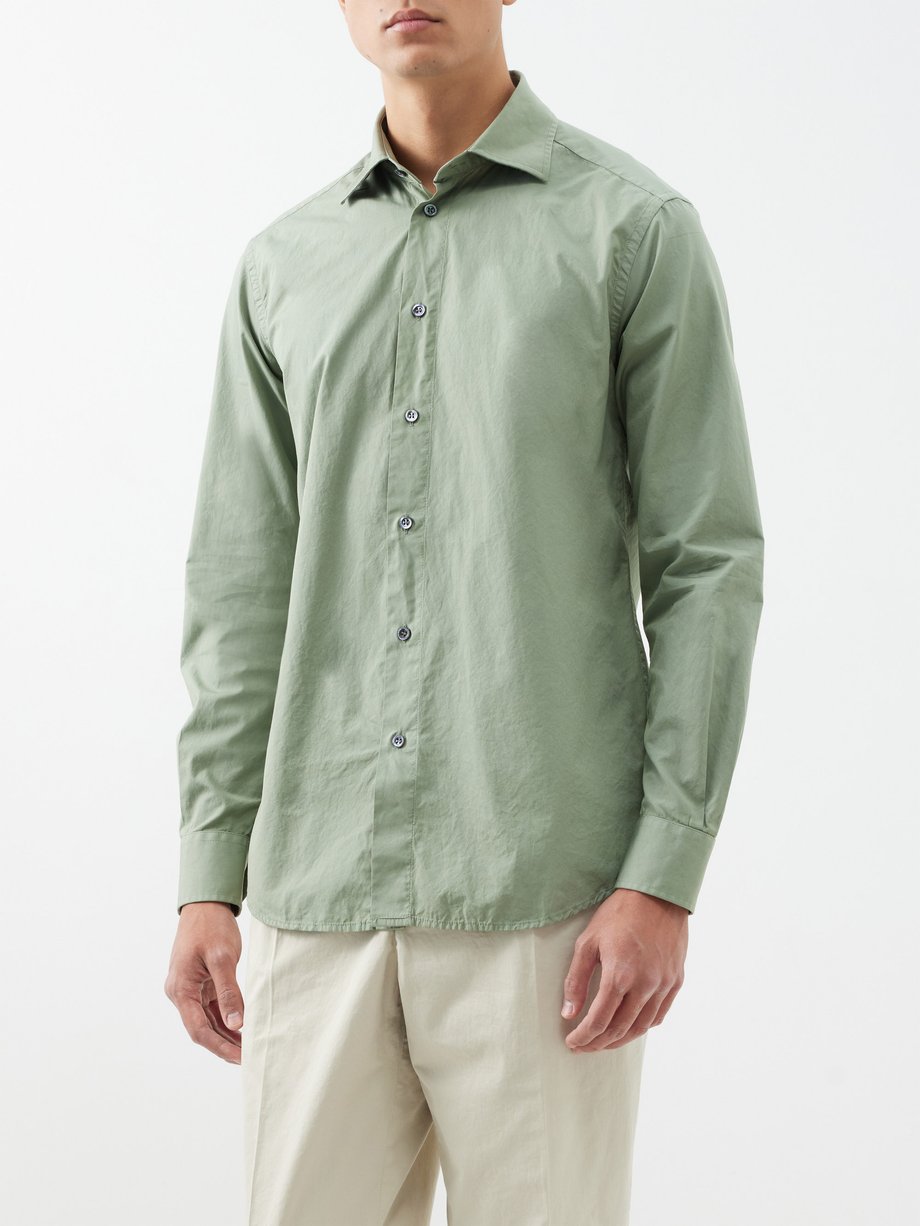 Barena Venezia Bagio Surian long-sleeve cotton shirt