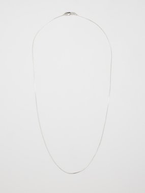 Miansai Lynx sterling-silver coil-chain necklace