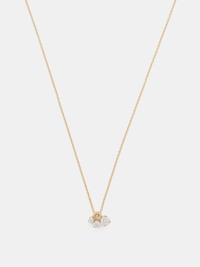 Sophie Bille Brahe Glaçon diamond & 18kt recycled gold necklace