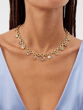 Irene Neuwirth Gemmy Gem tourmaline & 18kt gold necklace