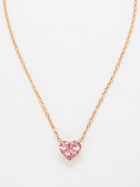 Irene Neuwirth Love tourmaline & 18kt rose-gold necklace