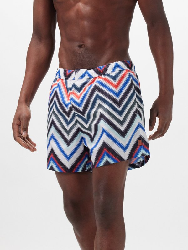 Missoni Mare Zigzag-print swim shorts