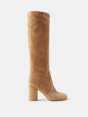 Gianvito Rossi Dillon 45 suede knee-high boots
