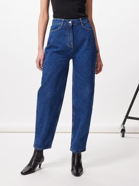 Saks Potts Helle detachable-pouch organic-cotton jeans